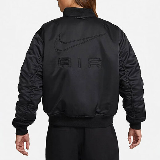 Nike (Nike) Coton Veste de coton masculine Nouvelle veste de coton décontractée chaude Collier Collier de base de baseball à la mode