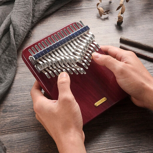 聆听拇指琴42音卡林巴琴21音初学者男女生入门板式手指琴34音听雪乐器 34音板式听雪【经典版】+配件