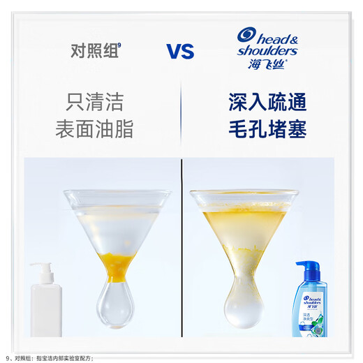 海飞丝去屑止痒洗发水套装360g*3+80g*2深透净爽去油去味头皮护理洗头膏