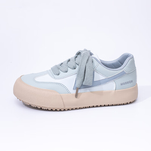 Huili Frauenschuhe Dicke Sohle Schuhe bequeme Kleidung mit ungezwungenen Freizeitschuhen trendy und coole Schuhe J701BR Hellblau 38