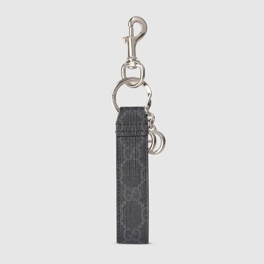 GUCCI Gucci GG key chain embellished with double G black one size