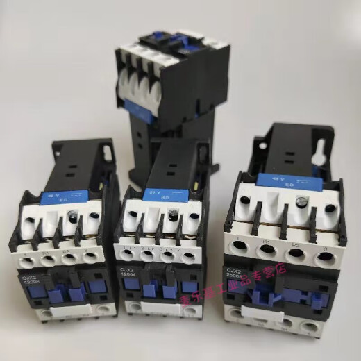 CJX2-25008两常开两常闭25004 12004 12008 95008直流接触器DC24V DC36V CJX2-95004四常开