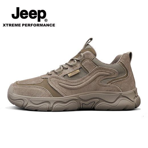 Jeep Jeep Sneakers Herrenschuhe Sommer Neue Outdoor-Wanderschuhe ohne Rutsch-Wanderschuhe weiche Sohle atmungsaktiv