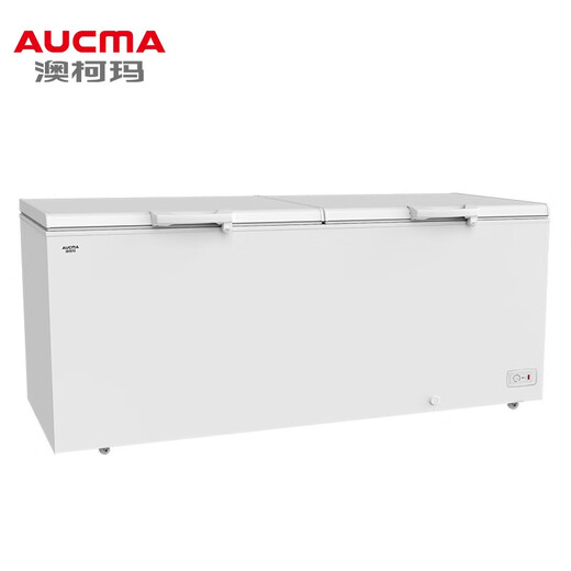 
AUCMA (AUCMA) large freezer commercial large capacity single temperature freezer conversion cabinet three-door horizontal refrigerator quick freezer large energy-saving freezer BC/BD-828HSF (2.2 meters long) 828L