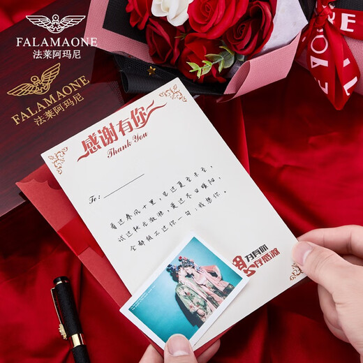 FALAMAONE Brand Boîte à cadeau de portefeuille de ceinture masculine Ensemble de boucle automatique en cuir authentique pour le cadeau de la fête des pères d'anniversaire des garçons portefeuille pratique + ceinture [Cadeau en bois massif haut de gamme]