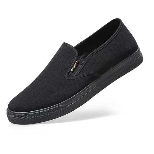 
Red and green century-old Beijing cloth shoes men's breathable black work shoes 3520 anti-slip lightweight middle-aged and elderly father's shoes soft sole driving shoes 3520 original classic black (four seasons) 42