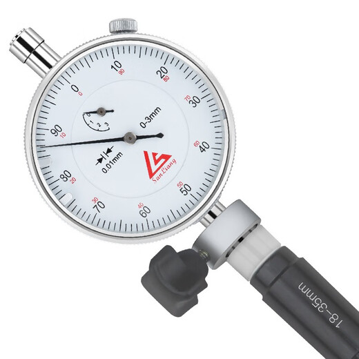 Three-quantity inner diameter gauge inner diameter dial indicator 18-35mm inner diameter meter digital display cylinder gauge cylinder gauge JD216 range 35-50mm