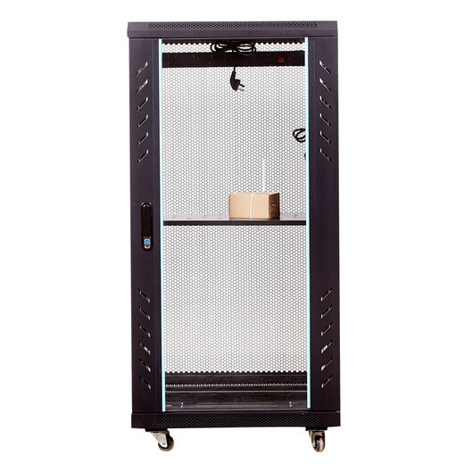 Network cabinet luxury thickened wall-mounted floor-standing 12U 0.6 meters 1.2 meters 24U 1.6 meters 2 meters 4 computer room server luxury 12U-parts 530*600*400