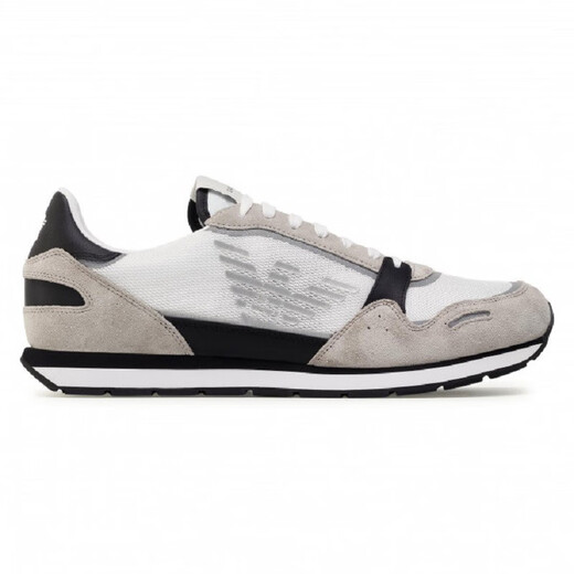 Emporio Armani Ea Herrenschuhe Herrenbrettschuhe Sport Casual Schuhe Farbkombination x4x537xm678 Neuer Stil weiß grauer N638 41