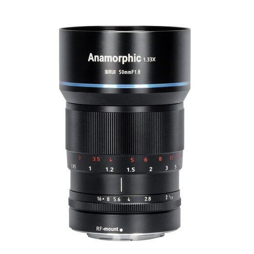SIRUI 1.33X S35 format widening movie lens micro single vlog video micro movie lens S35 format 50mmF1.8-L mount