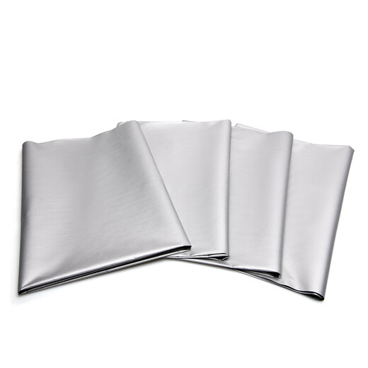 Pei Linkai blackout curtains, full blackout without drilling, installation of heat insulation and sunscreen Velcro, Nordic simple sunshade and shade cloth, double-sided silver Velcro, 1 meter wide and 1.4 meters high