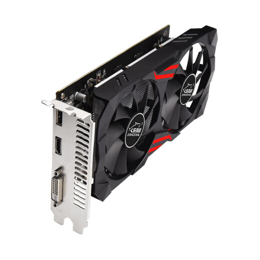 
Jinsha RX550/GTX960/GTX1050TI/GTX1060 desktop new graphics card office design e-sports 3A gaming brand new semi-height independent graphics card desktop graphics card GTX1050TI D5 4G