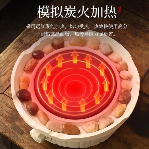 PAKCHOICE2024 new style tea-making set around the stove electric ceramic stove tea-making utensils full set of glass kettle indoor gathering around the fire