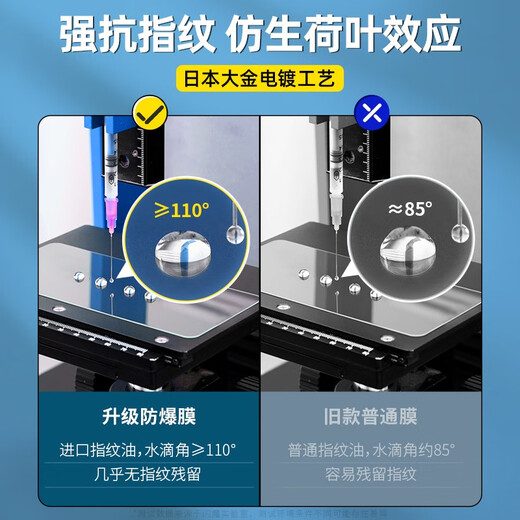 闪魔 适用荣耀x30钢化膜 高清全玻璃抗指纹抗蓝光防刮防爆手机保护膜 【加强版*双倍抗指纹】2片+神器 x30钢化膜