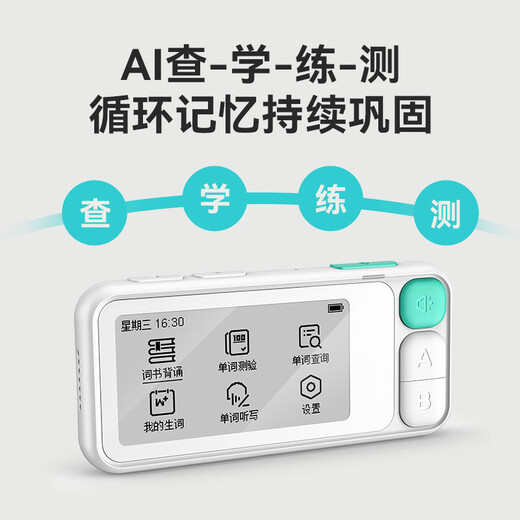 IFlytek E100 flagship version, 15% national subsidy, English learning tool, word machine, portable learning machine, electronic dictionary, eye protection ink screen