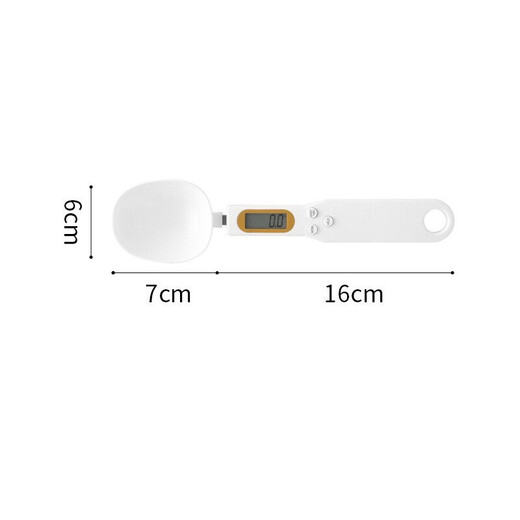 Baiji electronic measuring spoon baking scale measuring spoon gram spoon food scale milk powder measuring spoon baking tool charging spoon