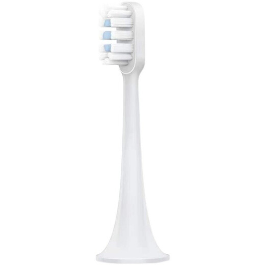 Qingluxury adapted to Xiaomi T301/T302 electric toothbrush head suitable for Mijia T301 MES605 sound wave replacement brush head suitable for MES609/MES608 toothbrush head 6 white cleaning type