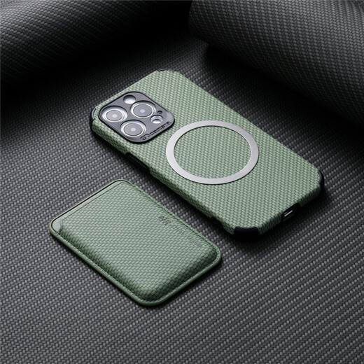 品怡 适用iPhone7/8/SE2/3 Magsafe卡包手机壳 磁吸苹果全包保护套 黑色 iPhone 13