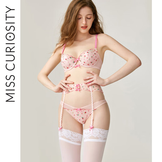 Curious Miss Blanc Stockings Sexy European et Américain Hot Pantyhose pantalon Garters Bow JK chaussettes de la Saint-Valentin Rose Rose L
