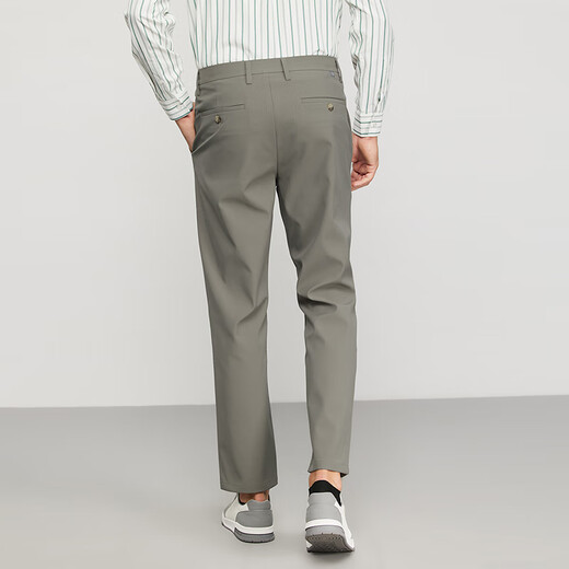 Dancing with Wolves [Anti-wrinkle-resistant and easy-to-maintain] Business commuting casual pants versatile men's casual trousers 701 khaki 29