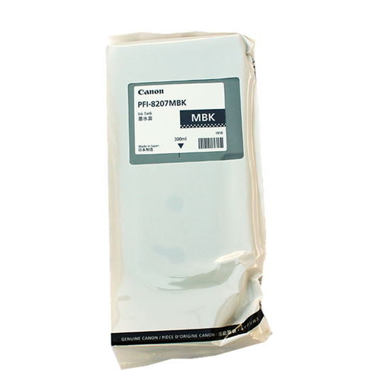 Canon Original PFI-8107/8207 Cartucho de tinta IPF671 771 681 781 786 Plotter PFI-8207BK Negro 300ml