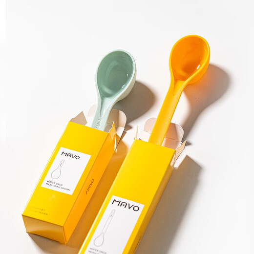 MAVO drip coffee bean measuring spoon, short handle and long handle quantitative powder spoon, measure 5/10g of coffee beans at one time, short measuring spoon (night black)