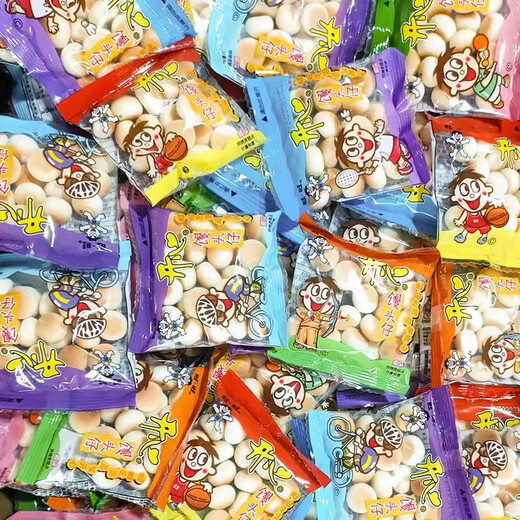 Want Want Little Steamed Buns Original Flavor 8090s Post-Nostalgic Internet Celebrities Satisfy Children's Snacks Wangzai Leisure Food Snacks Total 50 Packs Wangzai Small Steamed Buns About 10g*50 Packs