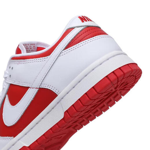 耐克男子白红 DUNK LOW RETRO板鞋运动休闲鞋 DD1391-600 41