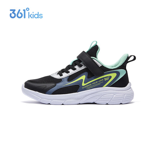 361 zapatos para niños zapatos para correr para niños 25 niños y niñas de otoño de 3 a 14 años Campus Campus Sports Shops Black 34