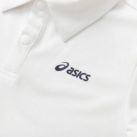 ASICS children's clothing 2025 summer moisture-absorbent and quick-drying POLO collar breathable and comfortable sports short-sleeved 332251172405
