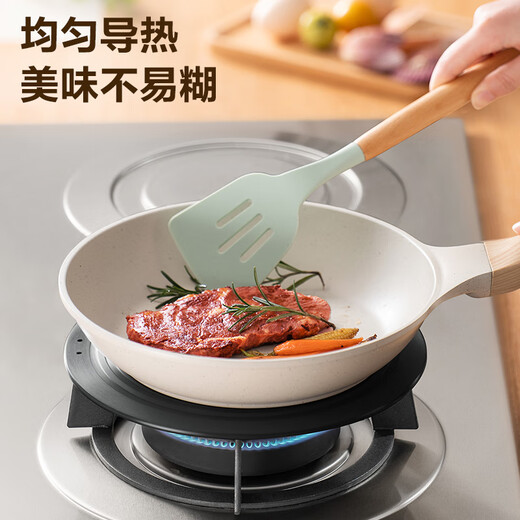 Supor kitchen heat transfer plate household pot heat transfer plate gas stove wok frying pan enamel pot soup milk pot bottom hollow heat transfer sheet removable with handle