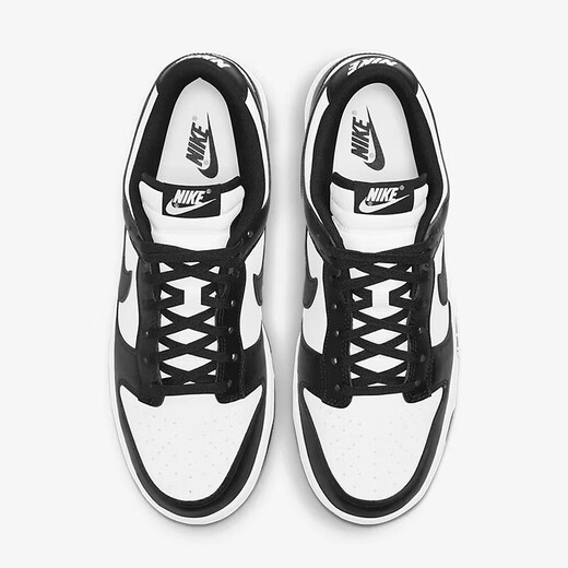 Nike Nike Dunk низкий ретро черно-белая панда, не скользящая и устойчивая к износостойкому мужчинам, легкая кроссовка с низким уровнем крови DD1391-100 40