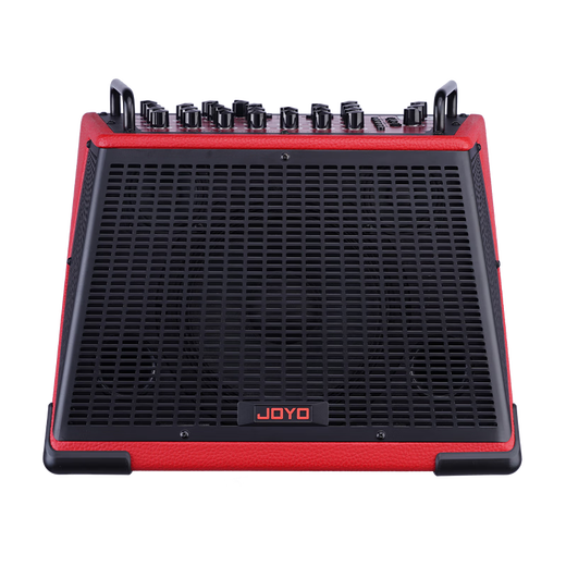 JOYO musical instrument speaker guitar piano electric blowpipe audio folk rechargeable bluetooth drum machine live broadcast internal recording outdoor playing and singing audio new BSK-150 red + with DM-2 wireless microphone