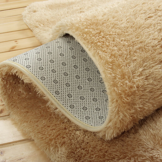 foojo hoher Samt in der Innenräume Teppichboden Fensterblock Schlafzimmer Schlafzimmer Tea Tischdecke leichte Beige 200*300 cm