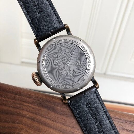 
[Second-hand 99 new] Zenith ZENITH Pilot Series Automatic Mechanical Men's Watch 45mm Waterproof Luminous Fashion and Casual Swiss Watch Gift for Boyfriend 29.2430.679/21.C753 Bronze