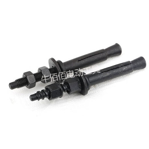 Construction water drill expansion screw, dust-proof table fixed base bracket, removable and reusable expansion bolt, 45# steel water drill fixed expansion bolt (coarse tooth) 1 piece