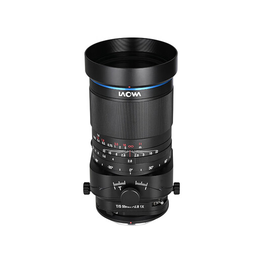 Laowa FF TS 55mm F2.8 Macro 1X T/S tilt-shift macro lens Fuji GF mount 77mm