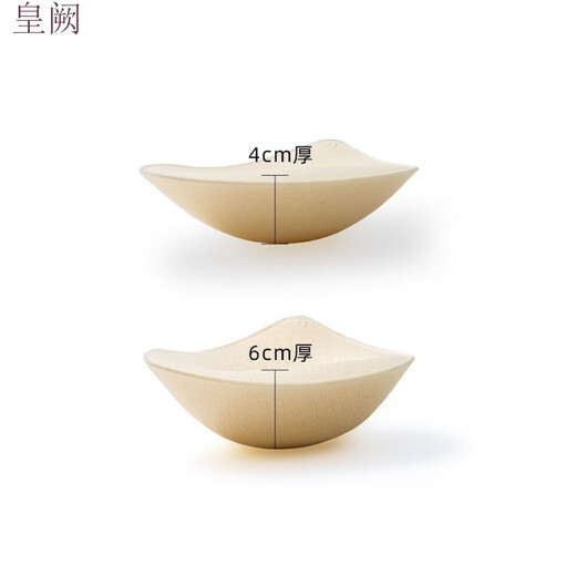 Oulunde Fuxia Almohadillas para el Seno de Silicona Antigolpes Posavasos Engrosado para Mujer de 6 cm Sujetador Suave y Transpirable Envoltura para el Pecho Color de la Piel Espesor 6 cm L