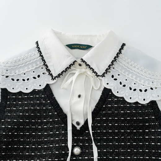 Wancaoyi autumn new fashion suit H30203331 jet black XS