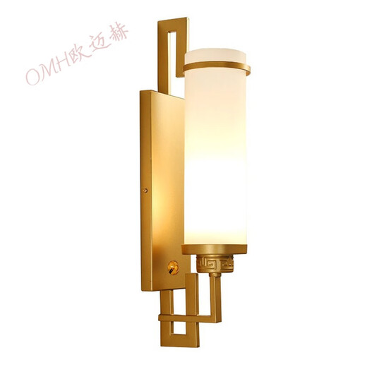 
Oumeh's new Chinese wall light intelligent staircase sound control light corridor radar human body sensing light automatic aisle corridor corridor light household B680 (bronze brushed) radar human body sensing (connection