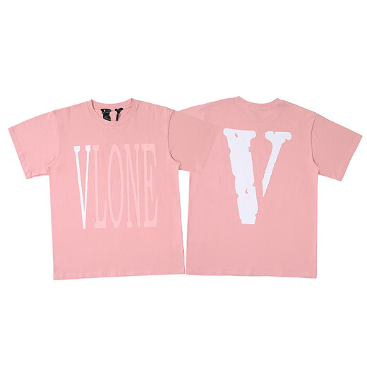 TX FOG重磅短袖T恤重磅VLONE FOG大V短袖fog高街嘻哈半袖情侣ins夏季高 hx6187黑色 S