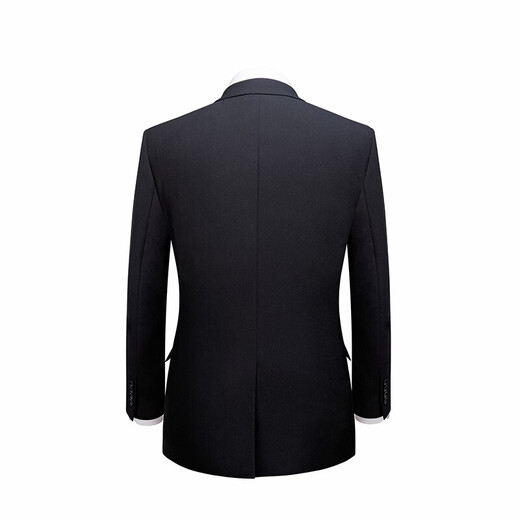 Peromont Men's Business Formal Wear Black Wedding Suit Groom's Dress Business Wear Single Jacket 175A