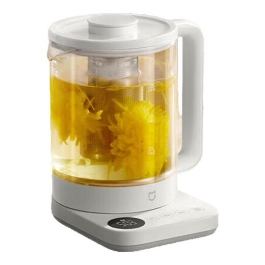 Mijia Xiaomi multifunctional health kettle N1 kettle, tea kettle, health kettle, thermal insulation intelligent temperature control electric kettle 1.5L small white pot multifunctional health kettle with tea drain 1.5L