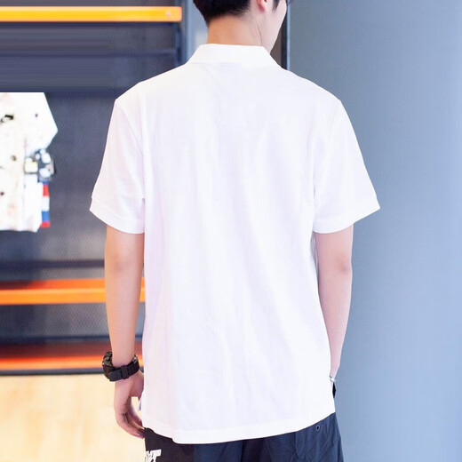 耐克（NIKE）短袖T恤男装2023夏新款运动服针织透气翻领POLO衫上衣CJ4457-686 CJ4457-100白色 XL