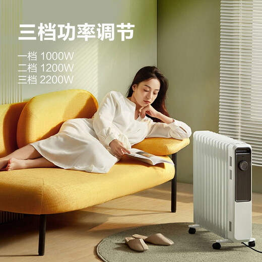 AIRMATE star item heater/electric heating oil heater/electric heater for home use/electric radiator 13 pieces of large area rapid heating and humidification drying clothes drying stove electric oil heater