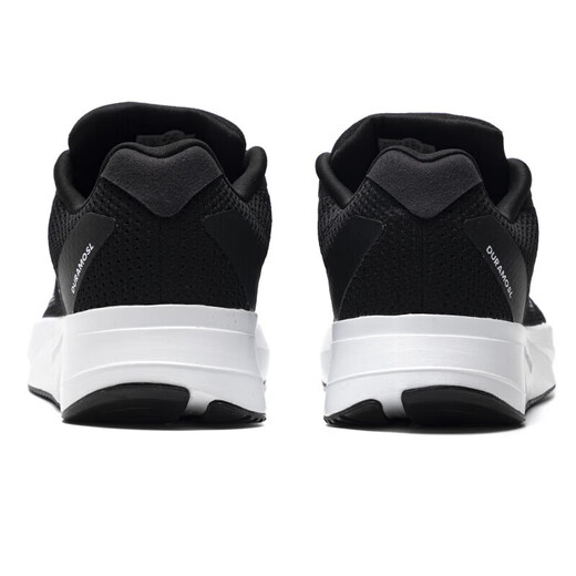 Adidas (adidas) men's shoes 2025 summer new comfortable breathable shock-absorbing casual running shoes ID9849 black and white 41 (255mm)