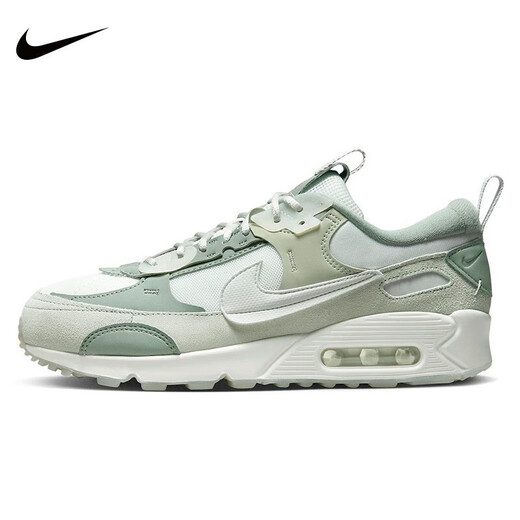 耐克（NIKE）女鞋夏季新款运动Air Max气垫缓震运动休闲鞋网面透气跑步鞋 DM9922-105/灰色 36