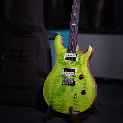 PRS E-Gitarre SE Custom Cu44 24-Grad-Rock-Aufführung kann Single-Gürtel Shaker kleiner Doppel Shake E-Gitarre Se-Custom-C844ev-Green geschnitten werden