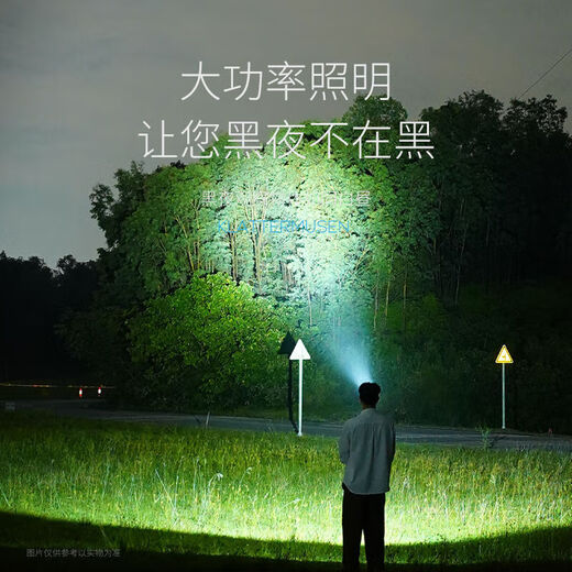 昙蓓漫夜钓头灯超长续航钓鱼感应户外帽夹灯强光超亮头戴式充电防水 六 标准【高亮3879K-待371H】COB泛光