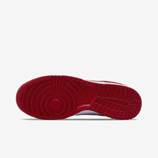 耐克（Nike）篮球鞋男鞋Air Jordan aj1板鞋2025夏季新款低帮透气休闲轻便运动 DD1391-602白红DunK 43